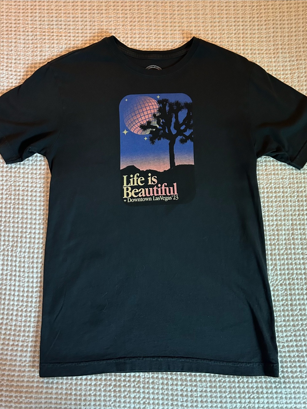 Life Is Beautiful Festival 2023 Official
Lineup T-Shirt (Size S) unisex